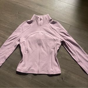 pink lululemon cropped define jacket